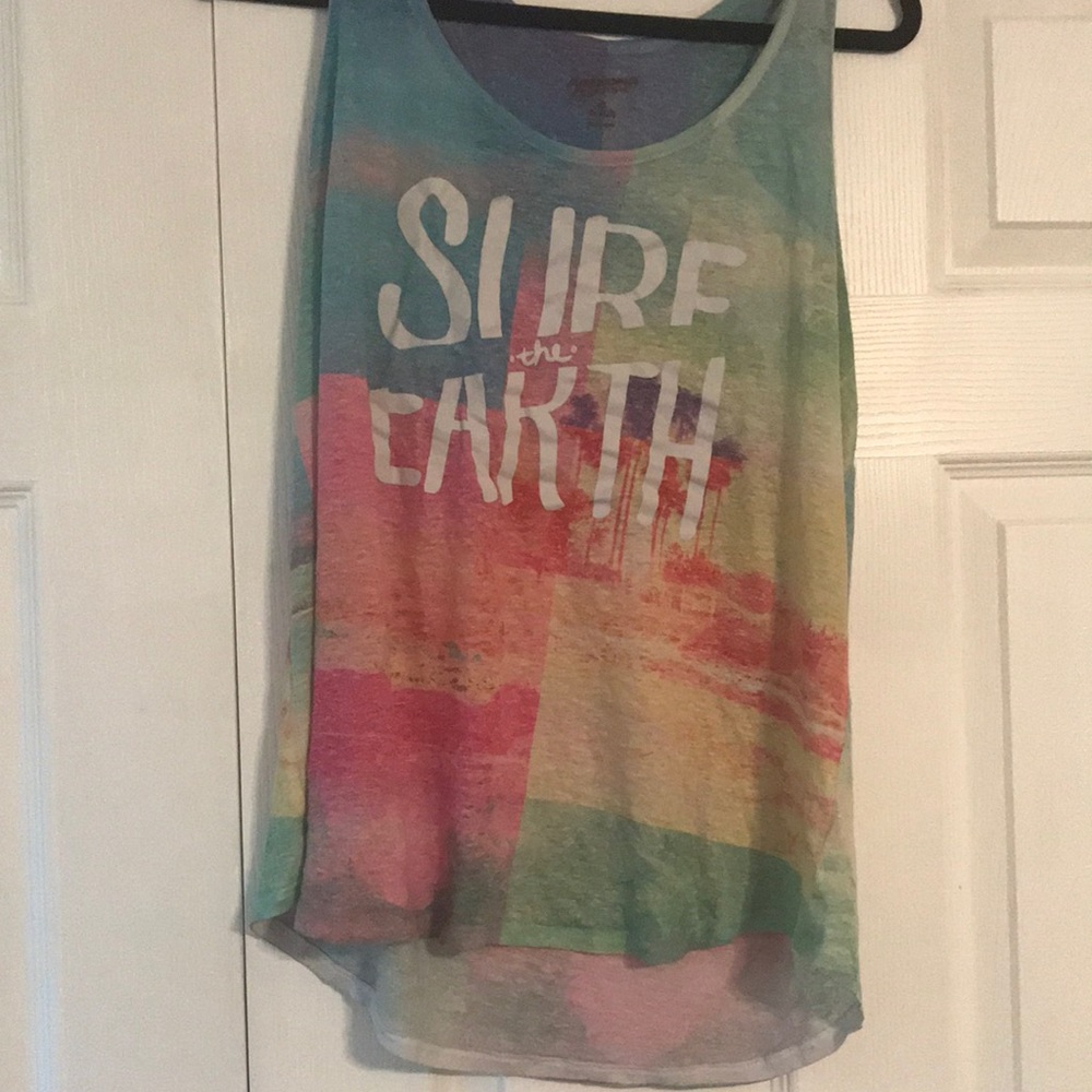 Neon tank top
